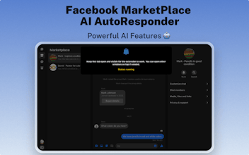 Auto Reply AI for Facebook Marketplace gallery image