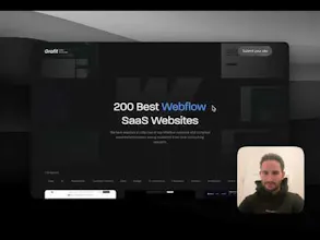 Webflow SaaS Showcase gallery image