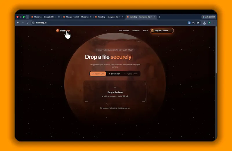 Marsdrop screenshot 2