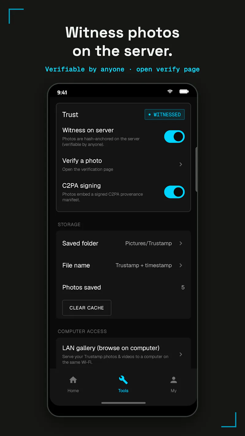 Trustamp screenshot 4