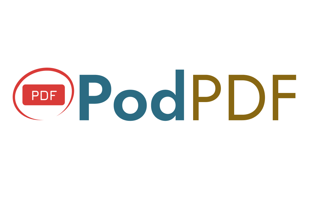 PodPDF - Main product screenshot demonstrating key features and user interface