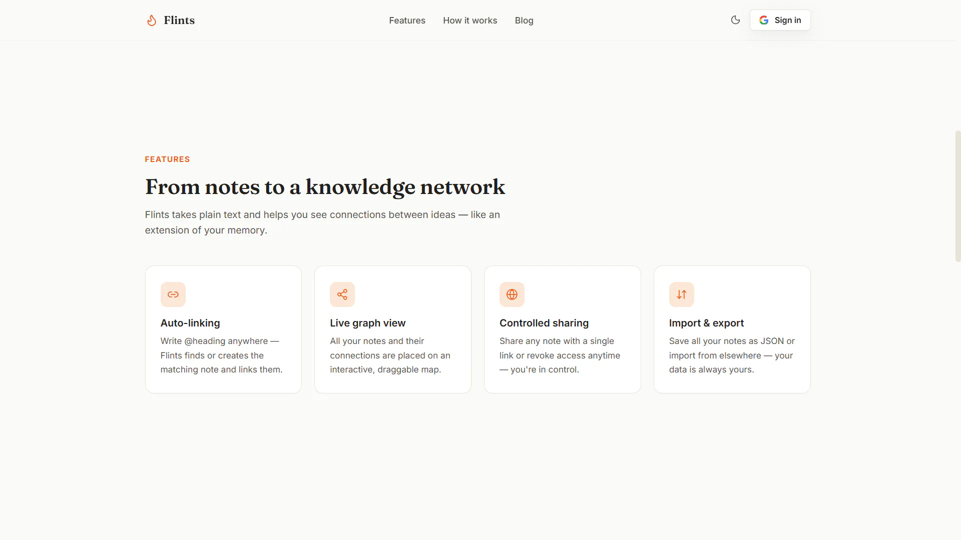 Flints — Map your thoughts gallery image