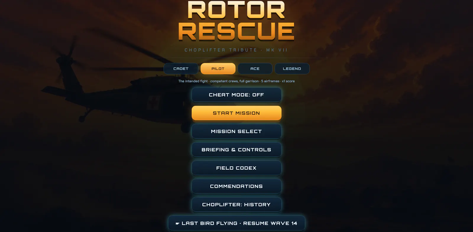Rotor Rescue: Choplifter screenshot 5