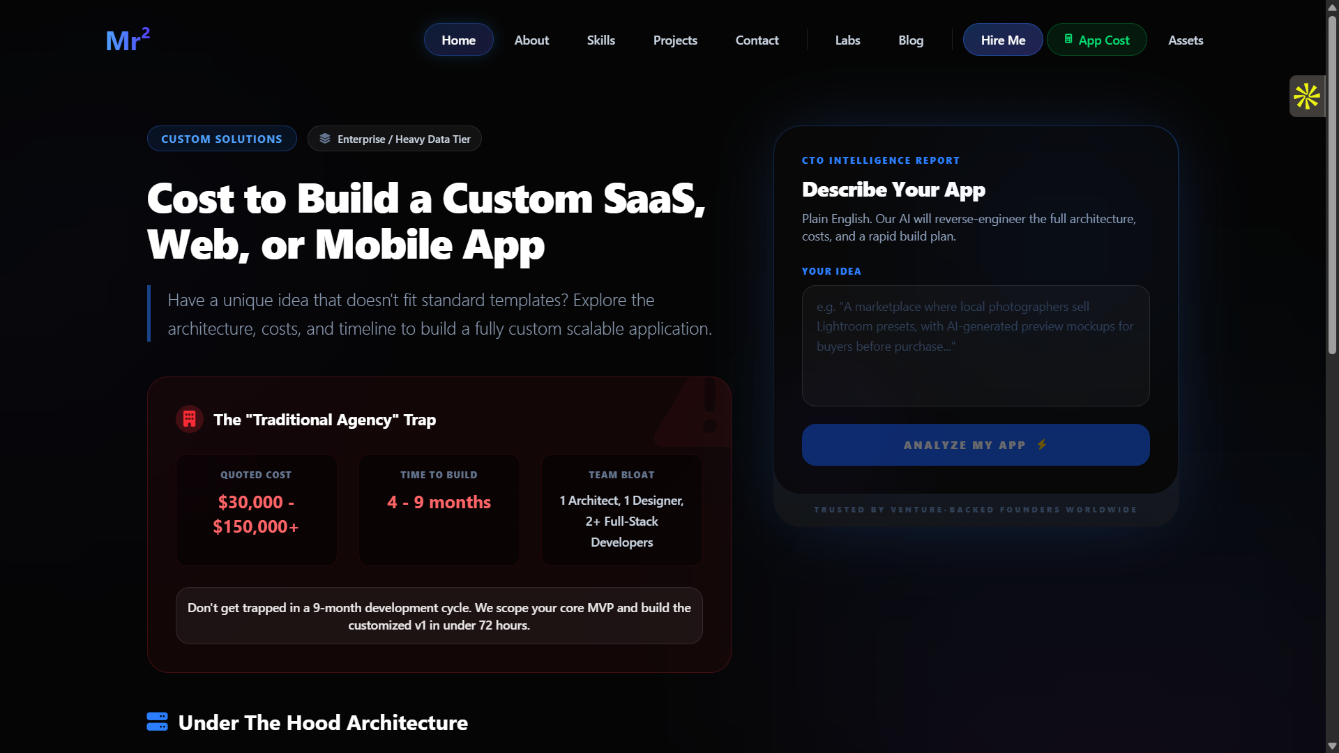 MVP Cost Estimator by Mr² Labs gallery image
