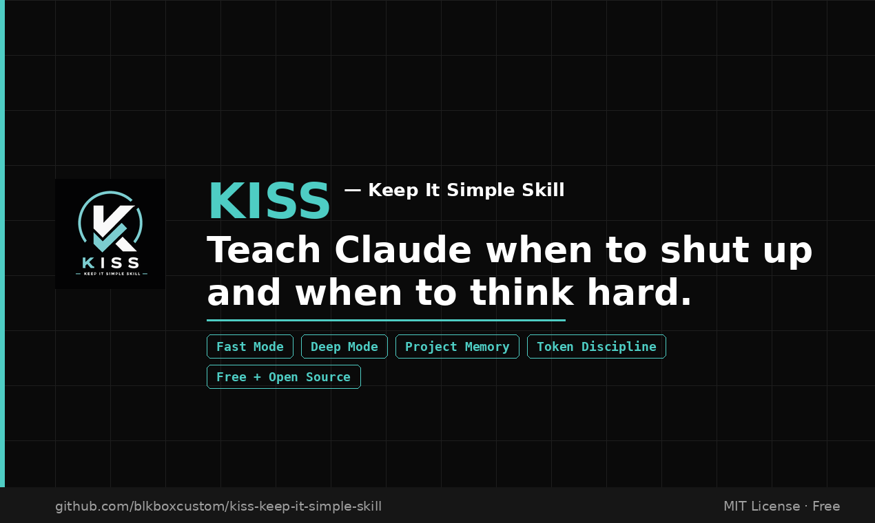 KISS - Keep It Simple Skill gallery image