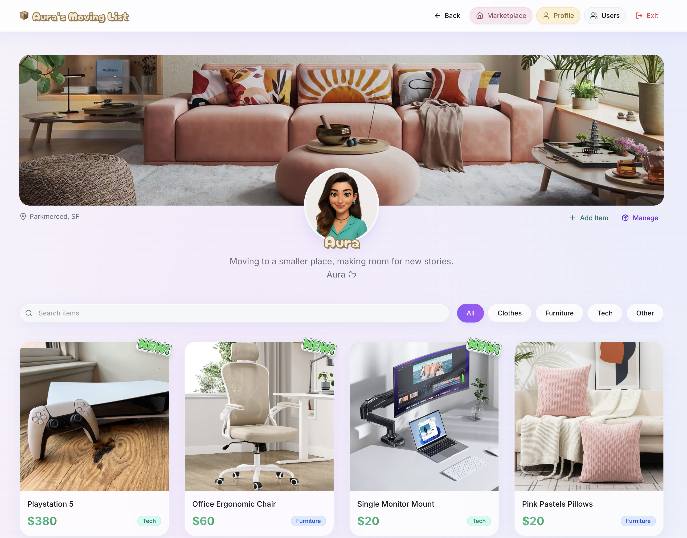 My Moving List gallery image