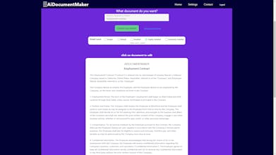 AIDocumentMaker gallery image