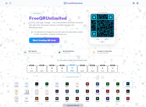 FreeQRUnlimited gallery image