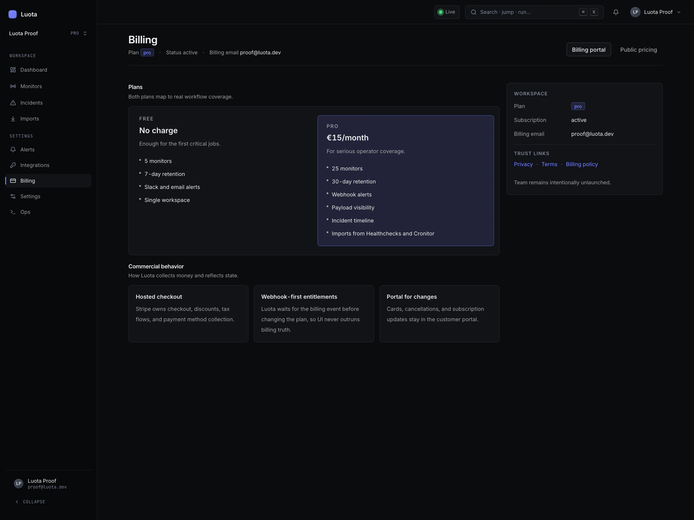 Luota screenshot 2
