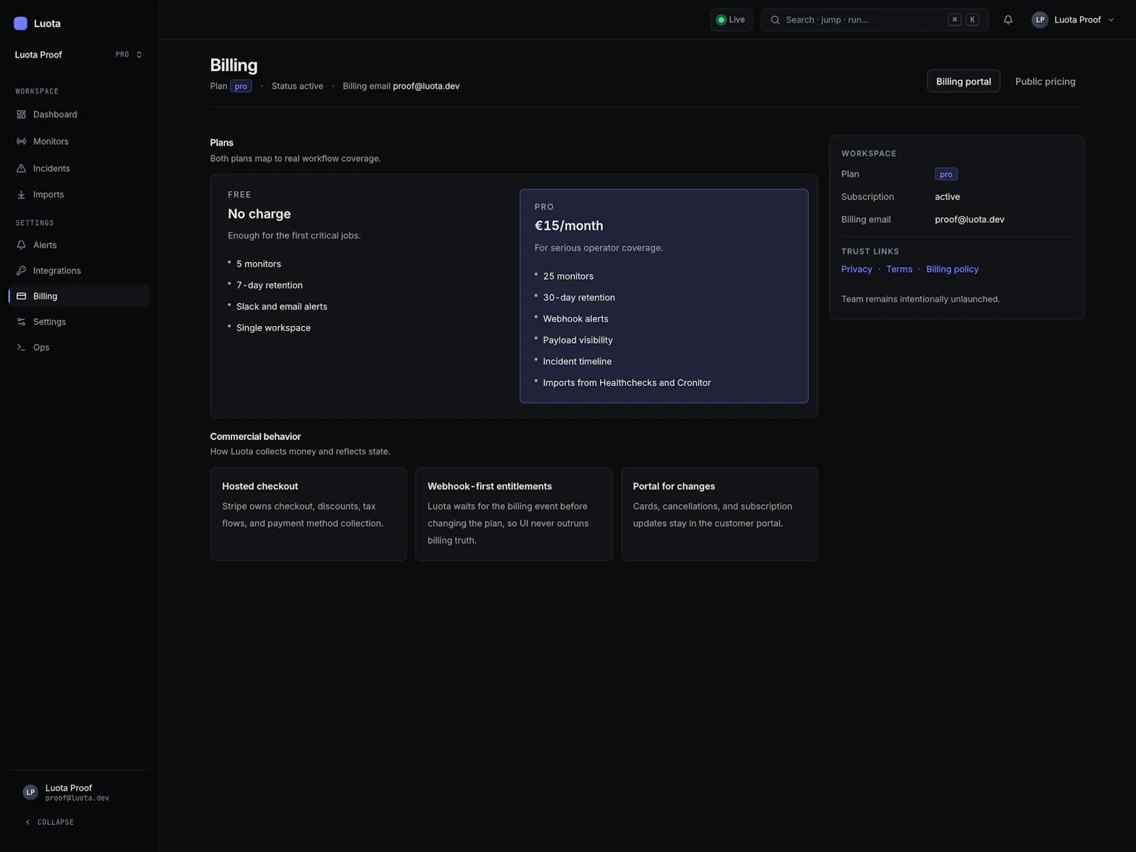 Luota screenshot 2