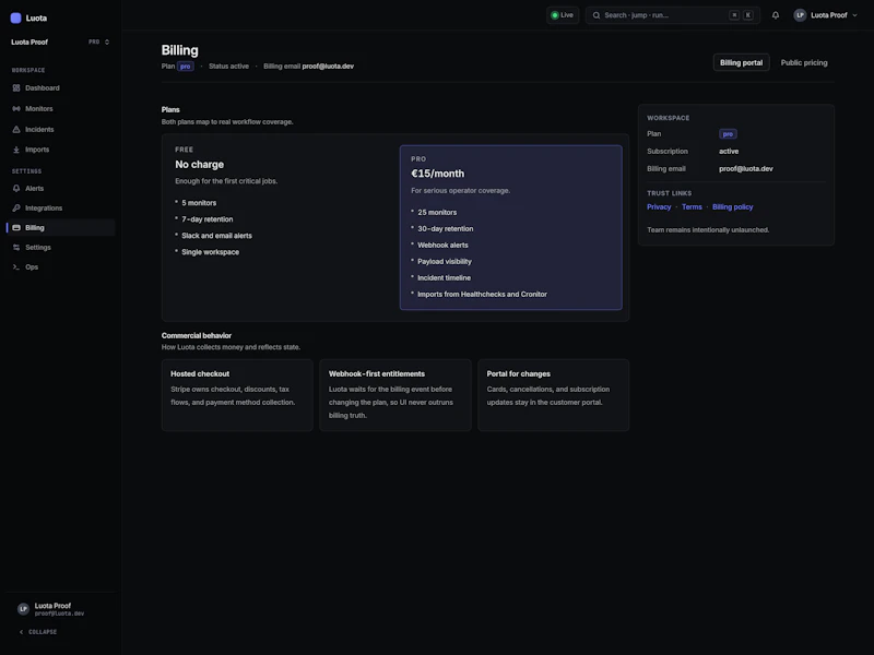 Luota screenshot 2