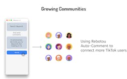 Rebotou - Growth hacking bot on TikTok media 2