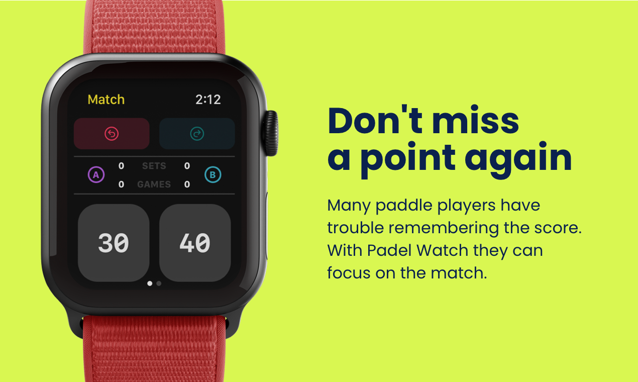 Reloj Padel media 2