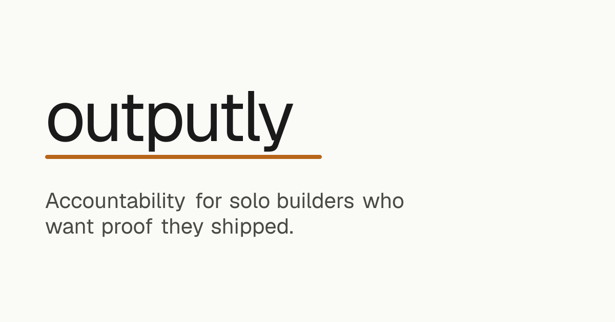 Outputly gallery image