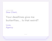 Agency Love Letter media 1