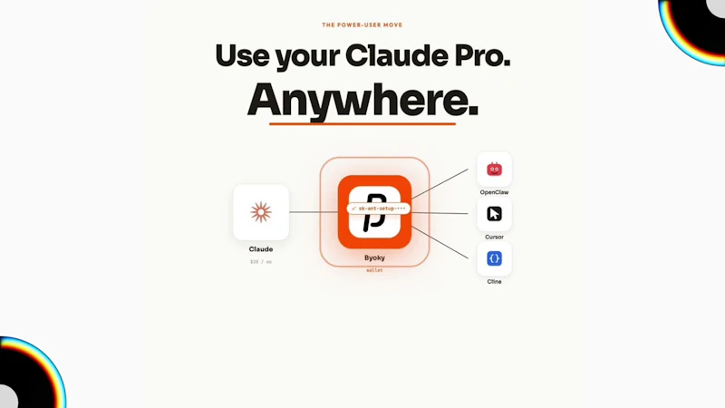 Byoky screenshot 1 (video preview)