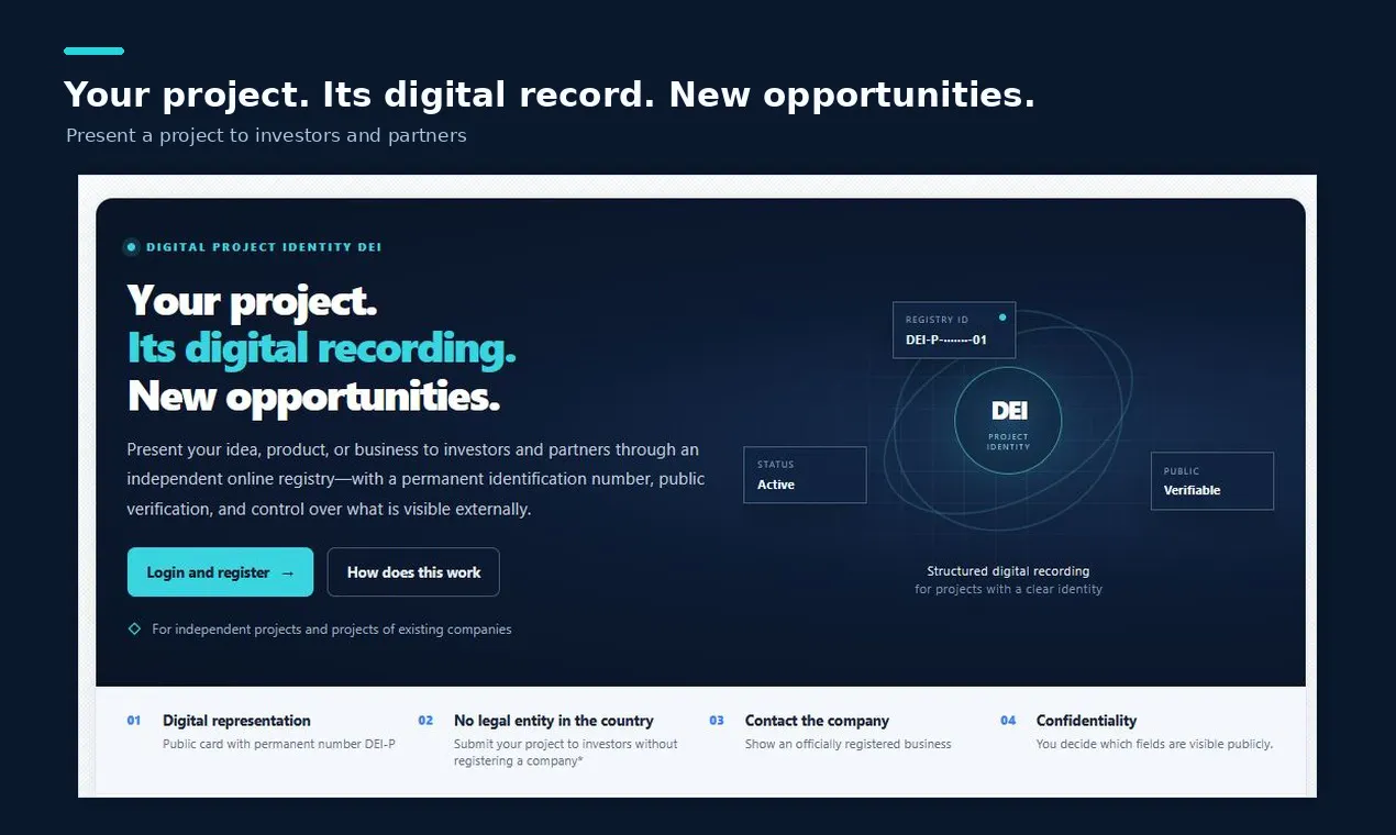 DEI Internet Project Registry gallery image