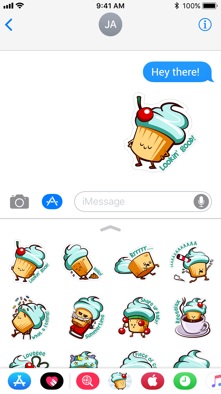 Cupcake Adventures Stickers gallery image