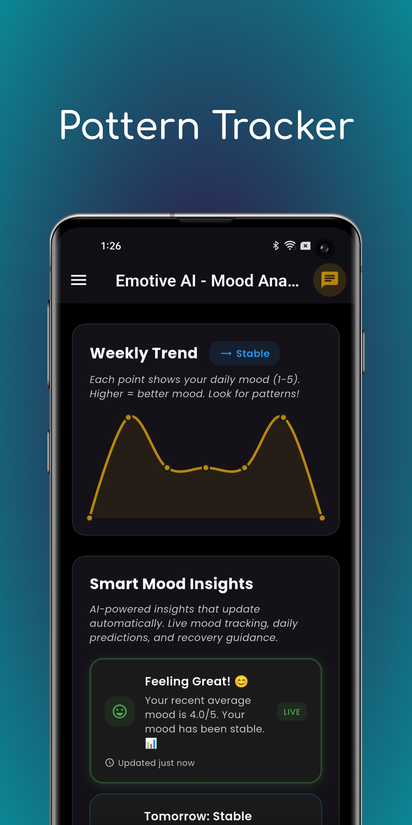 Emotive AI - Screenshot 3 showing product features and functionality