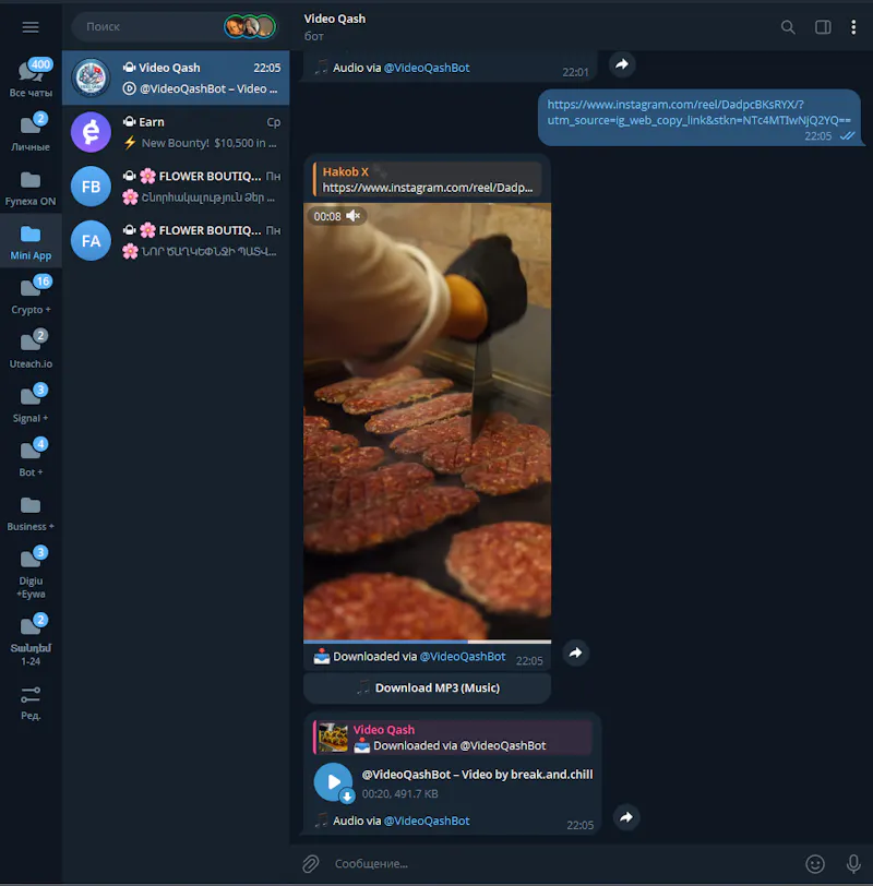 Video Qash Bot screenshot 2