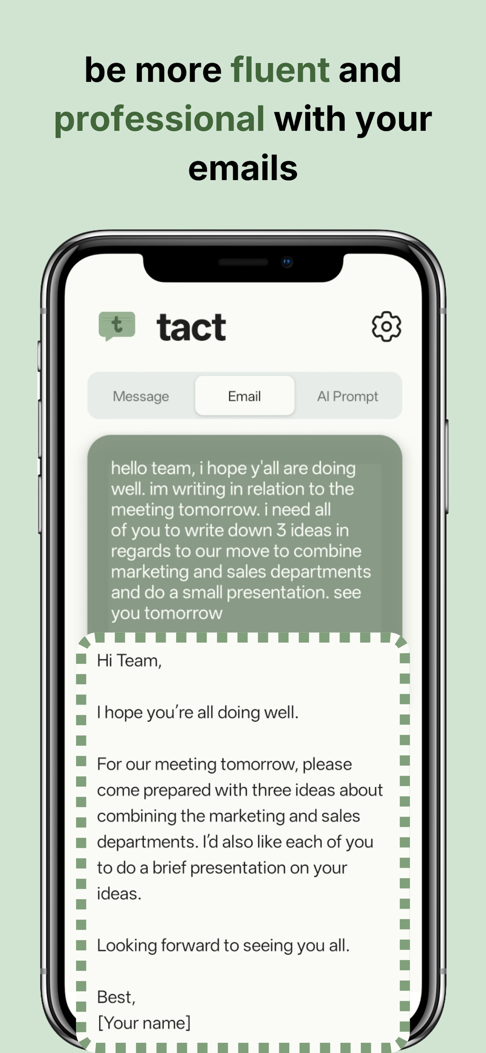 Tact screenshot 5