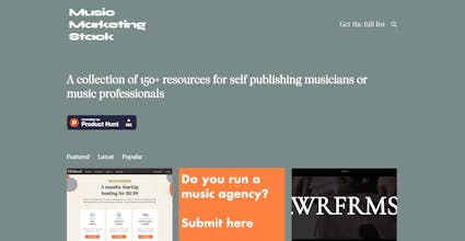 Music Marketing Stack gallery image