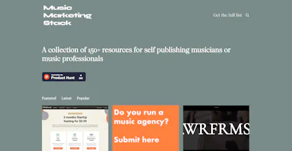 Music Marketing Stack gallery image