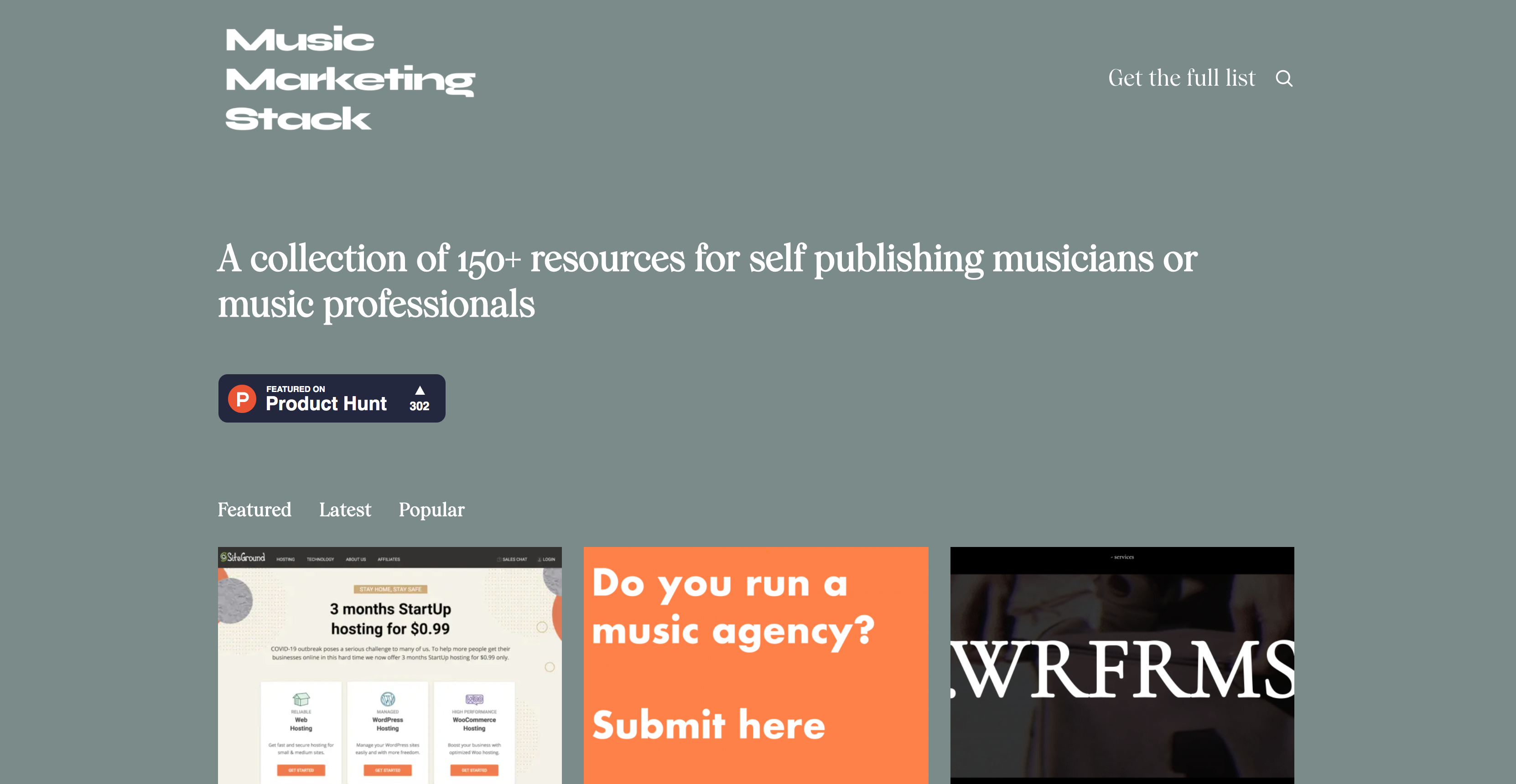 Music Marketing Stack Image