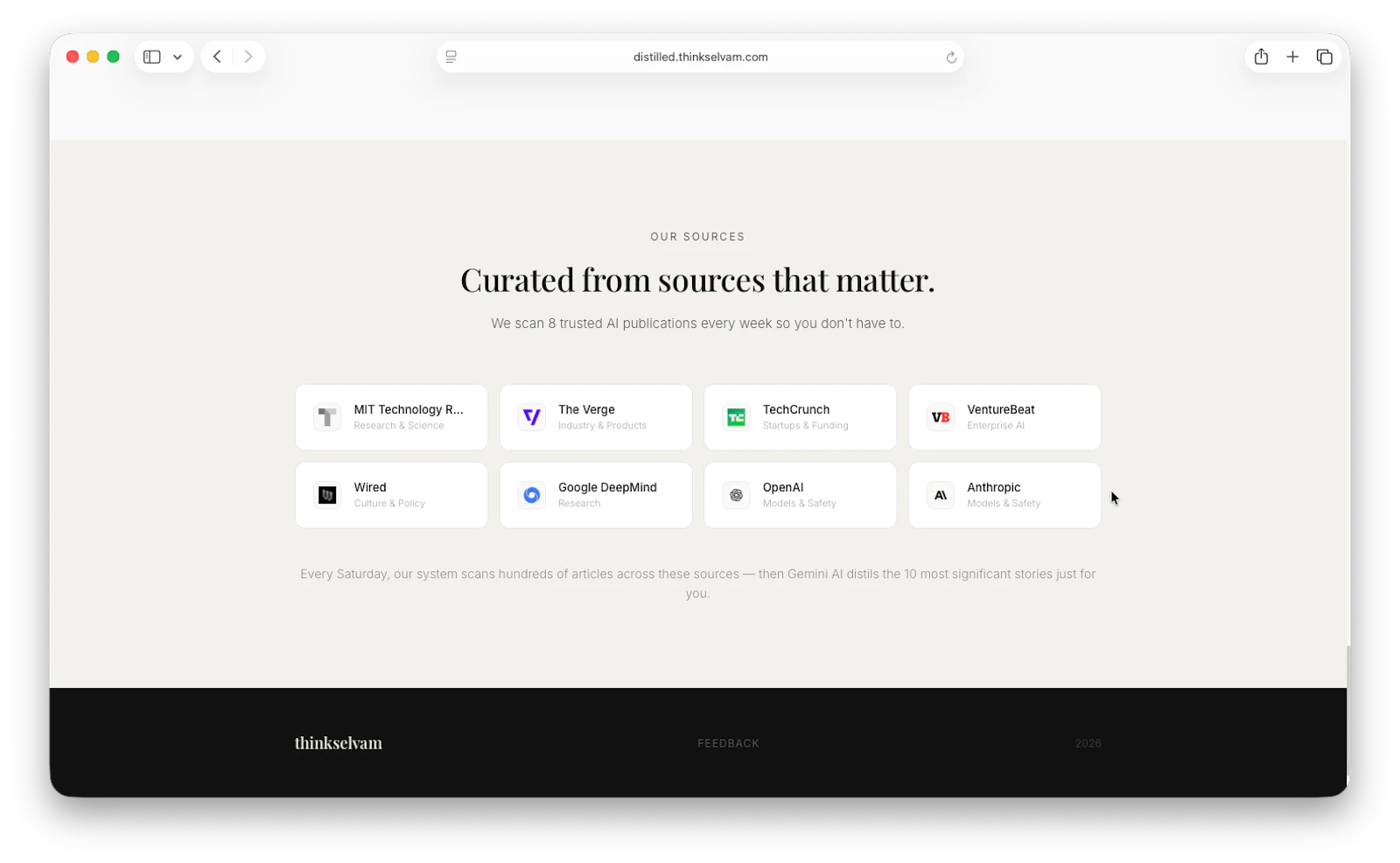 AI Distilled screenshot 4
