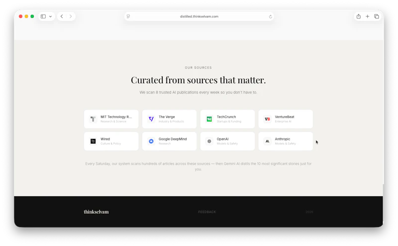 AI Distilled screenshot 4