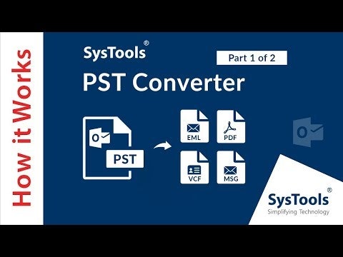 SysTools PST File Converter Software gallery image
