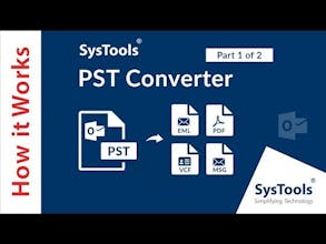 SysTools PST File Converter Software gallery image