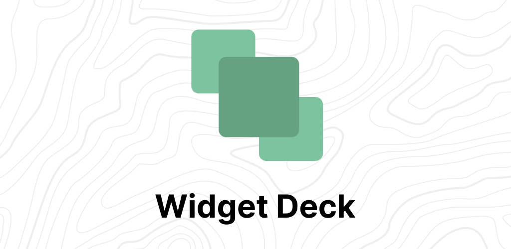 WidgetDeck - Main product screenshot demonstrating key features and user interface