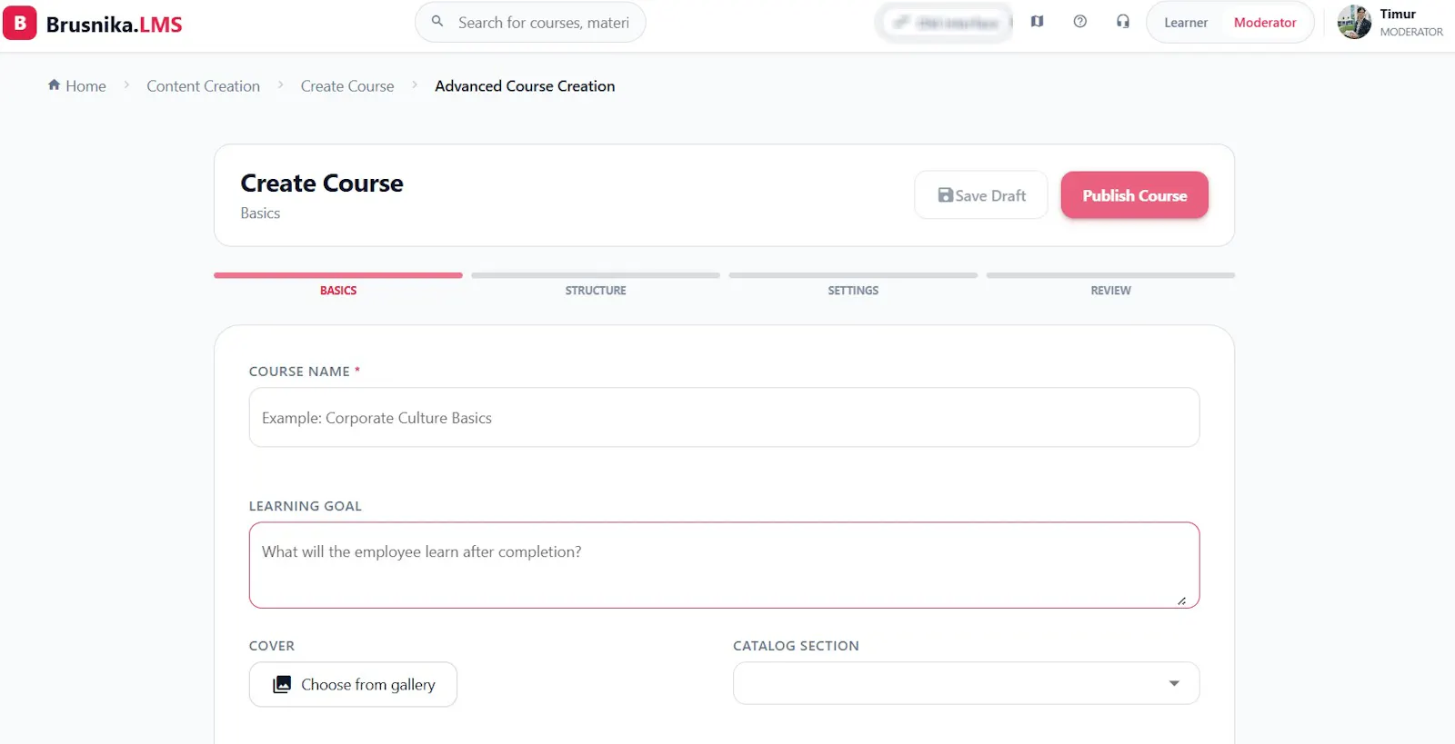 Brusnika.LMS screenshot 4