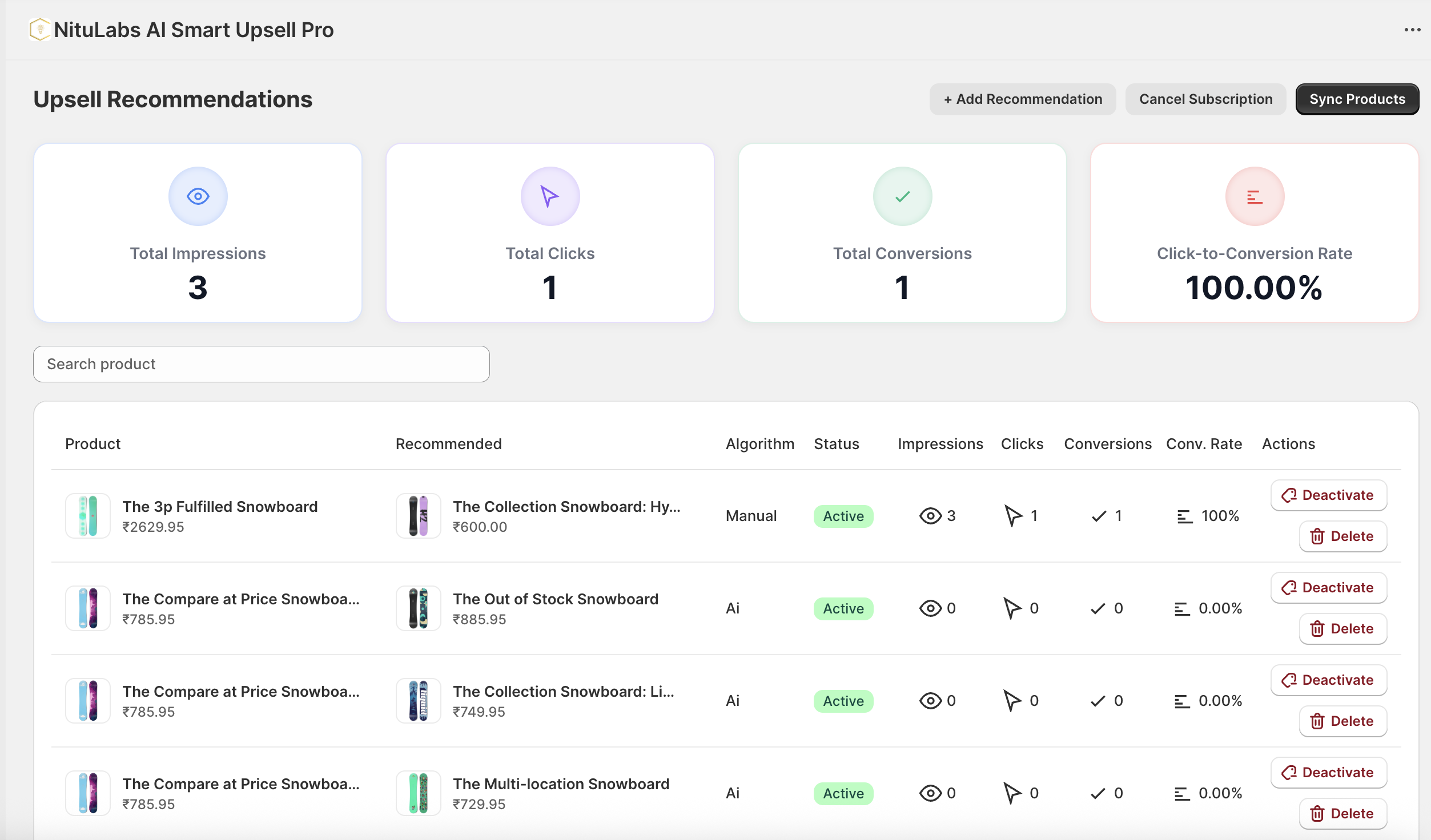 NituLabs AI Smart Upsell Pro gallery image