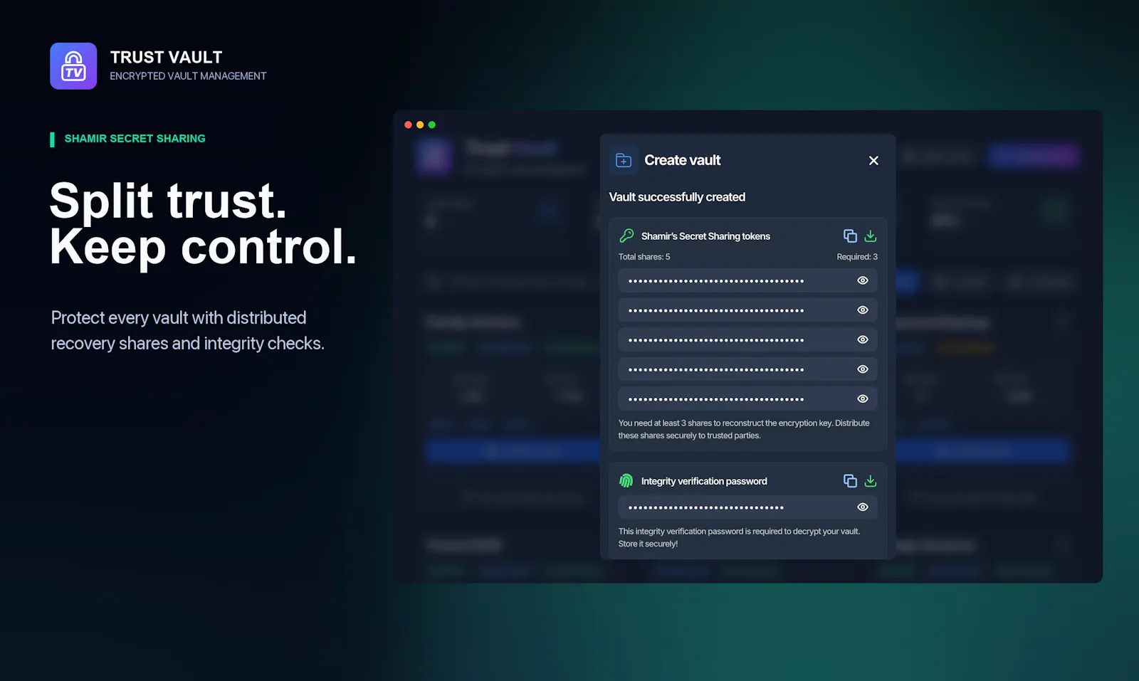 Trust Vault screenshot 3