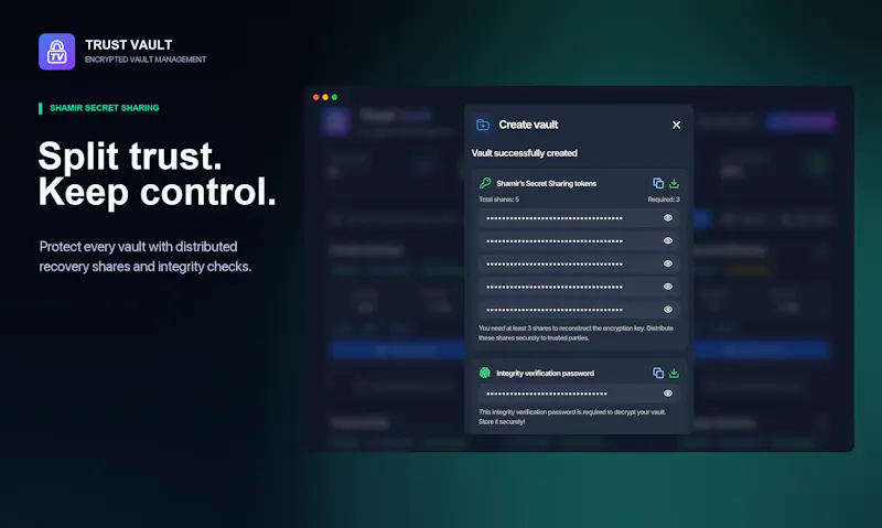 Trust Vault screenshot 3