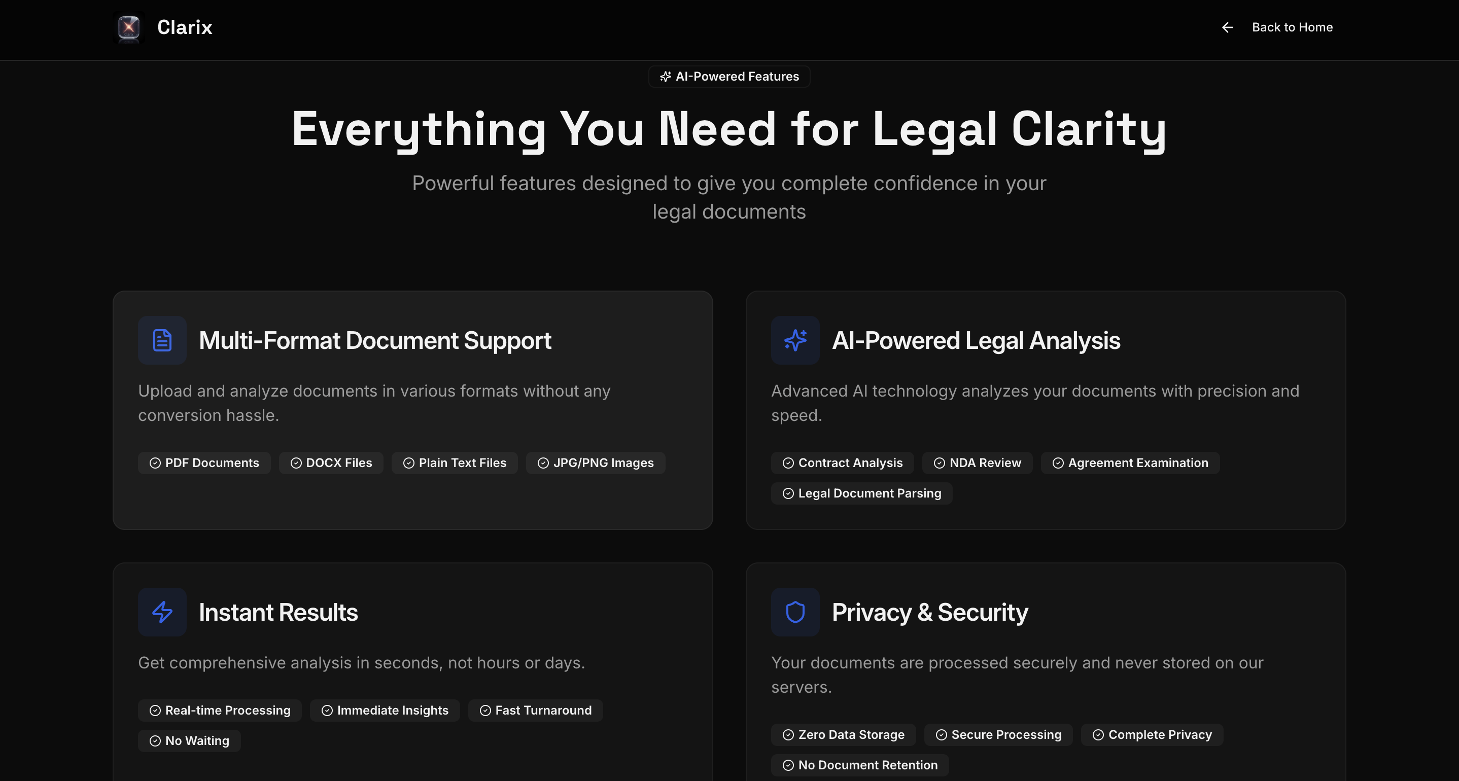 Clarix - Al Document Analyzer gallery image