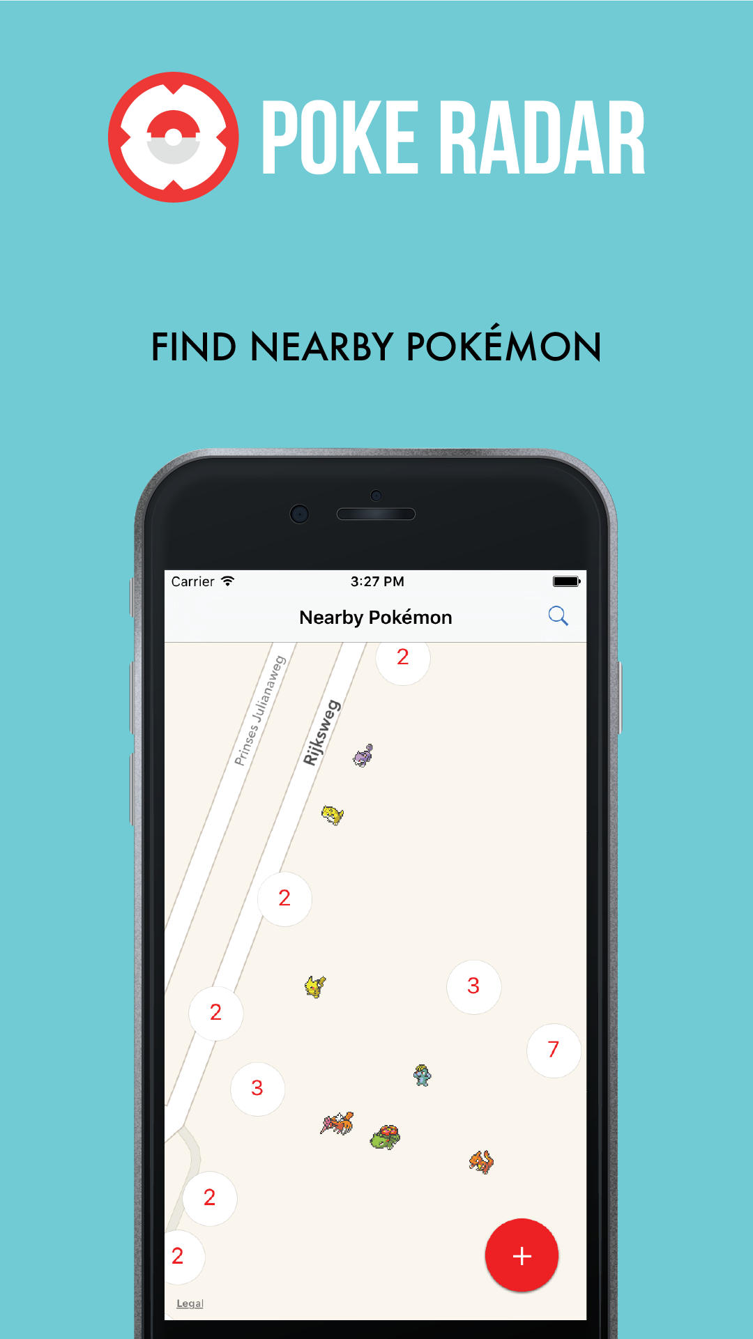 Poke Radar for iOS and Android