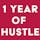 One Year of Hustle Habit Tracker