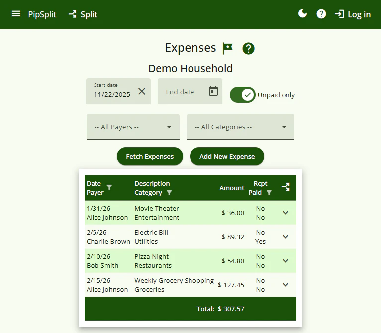 PipSplit screenshot 2
