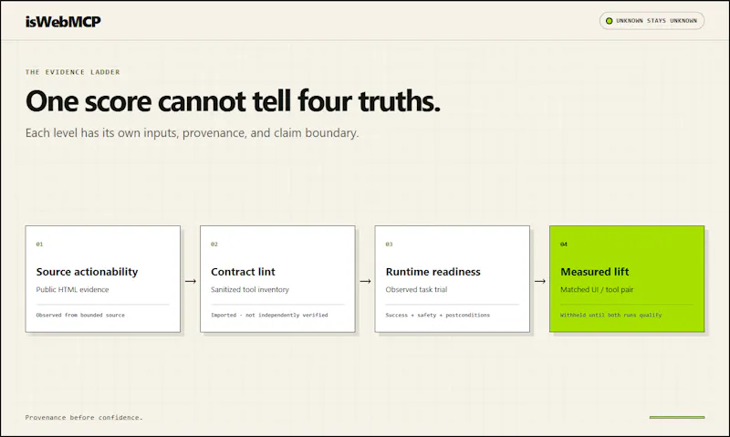 isWebMCP screenshot 3