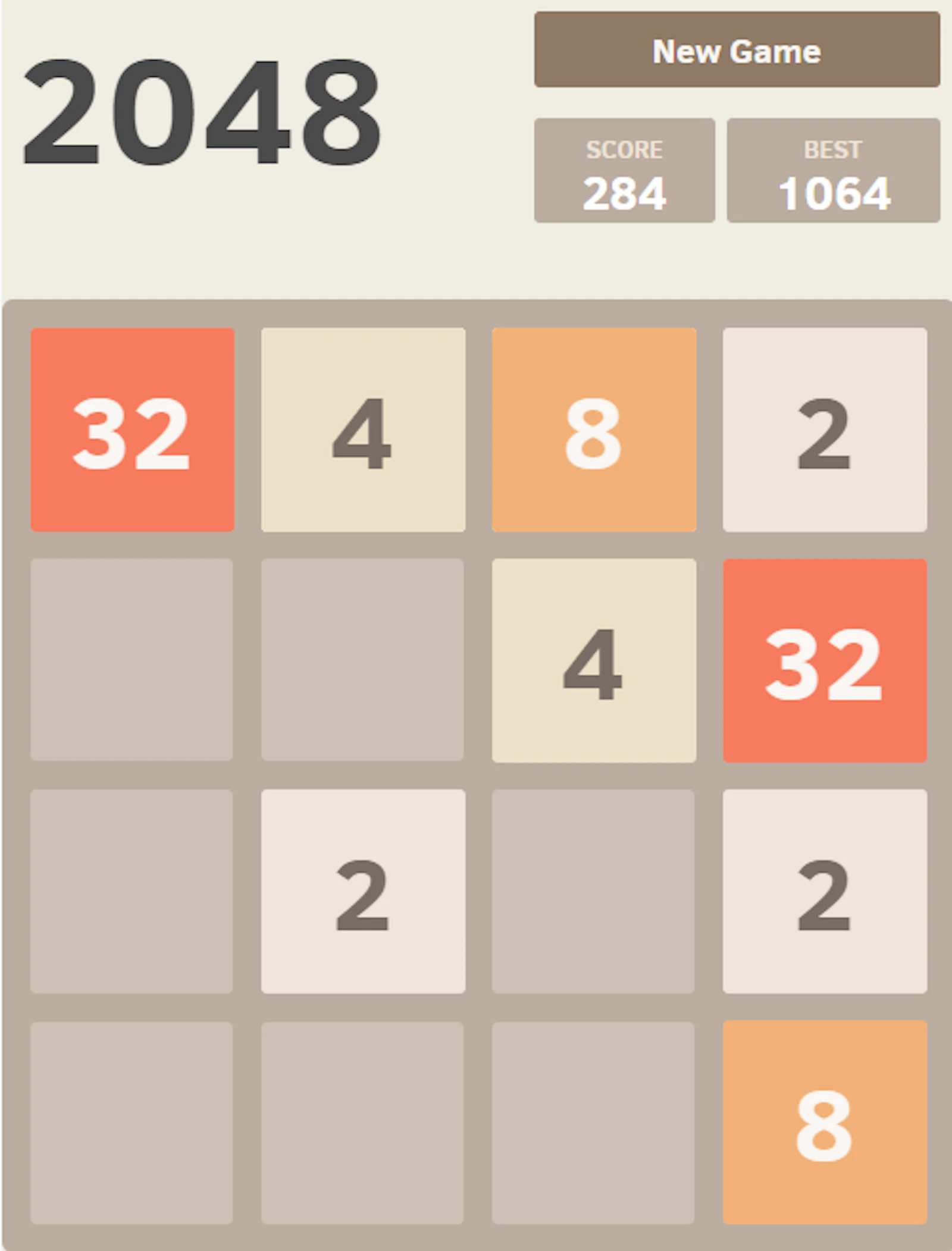 2048 game - 2048merge.com screenshot 3