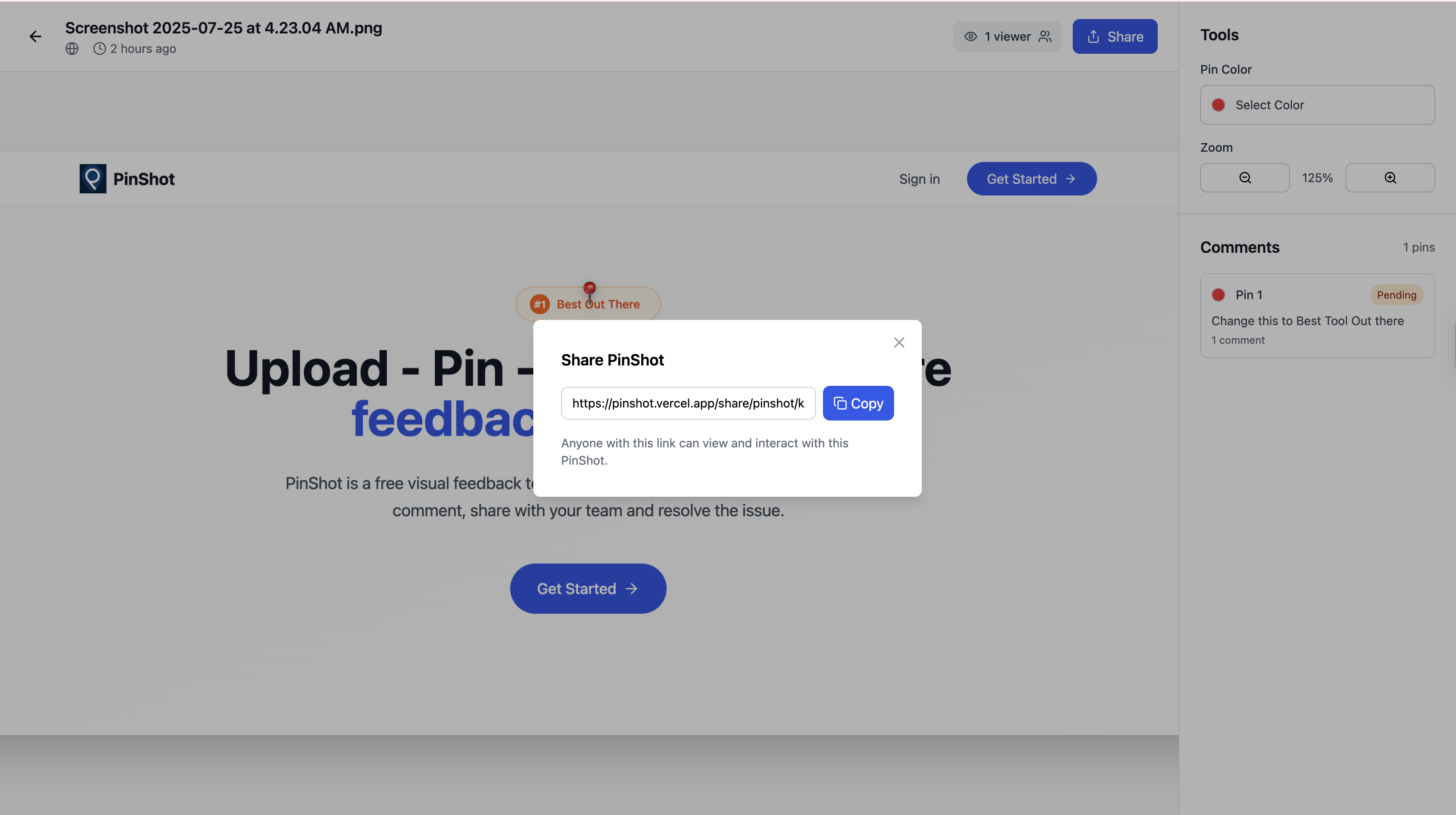 PinShot gallery image