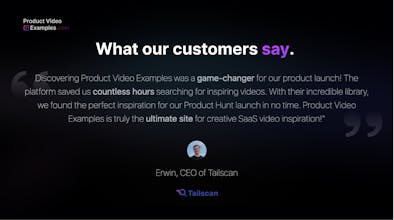 Product Video Examples gallery image