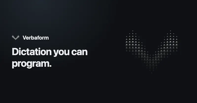 Verbaform screenshot 1