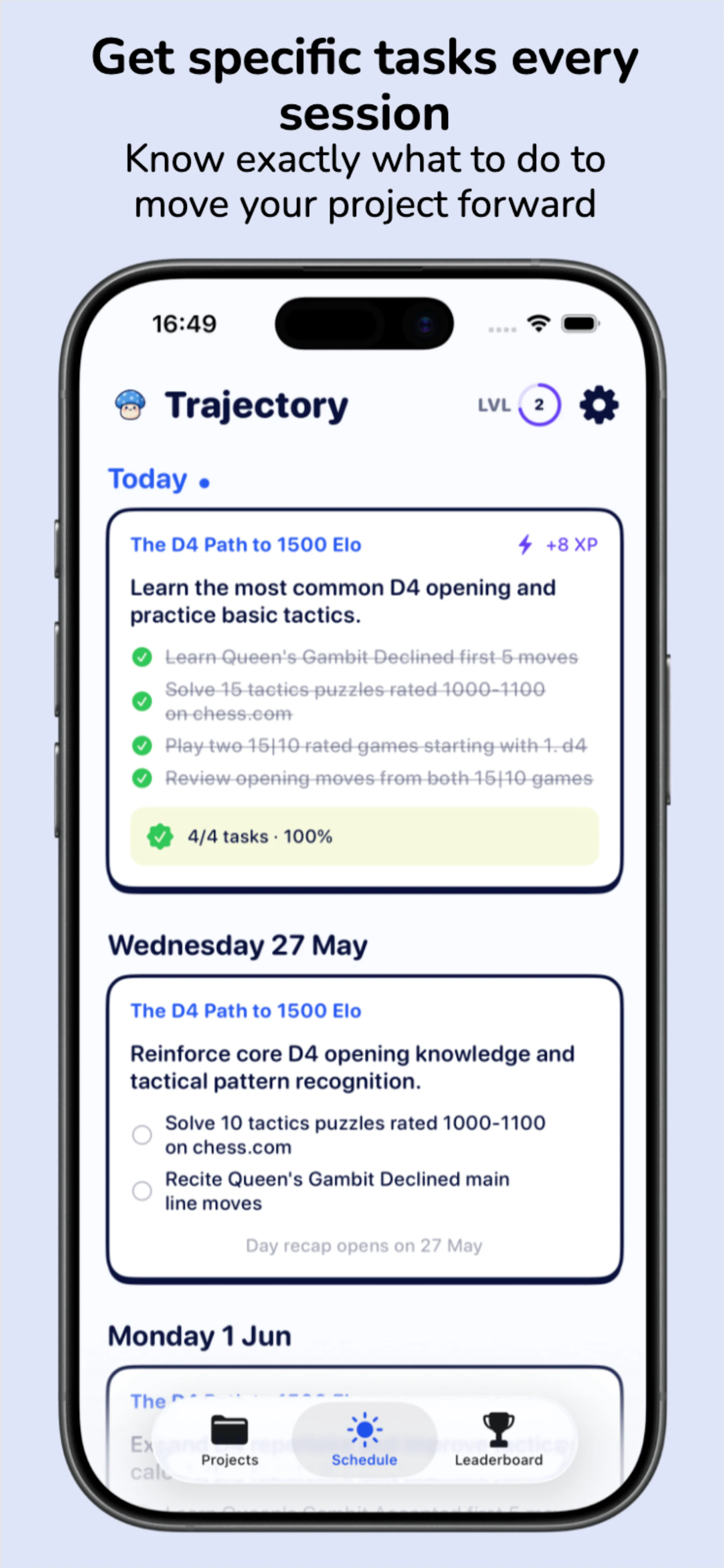 Trajectory: Project Roadmap screenshot 5