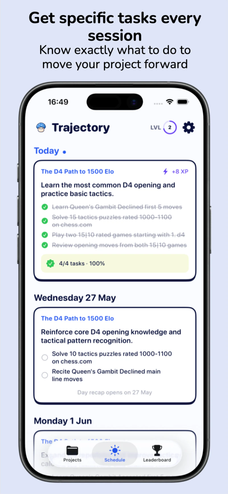 Trajectory: Project Roadmap screenshot 5