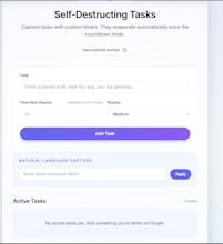 Self Destructing Tasklist gallery image