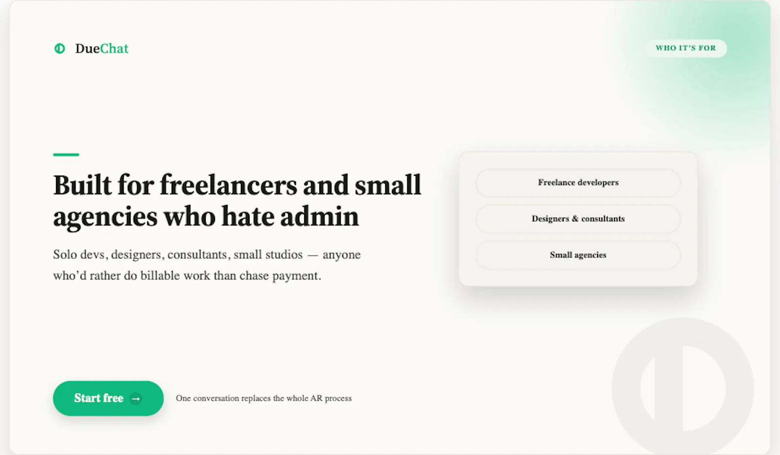 DueChat screenshot 12